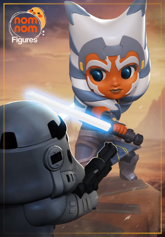 Ahsoka Tano Chibi - 3D print model - PresetsFX.com