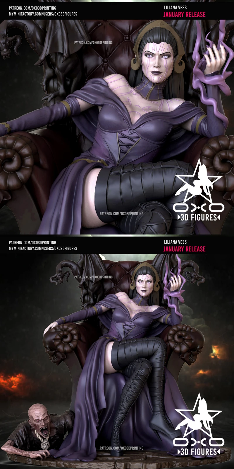Liliana Vess Miniature Figure