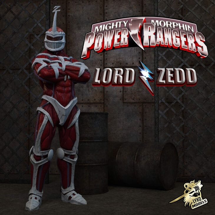 Power Rangers Lord Zedd Outfit for Genesis 8 Male