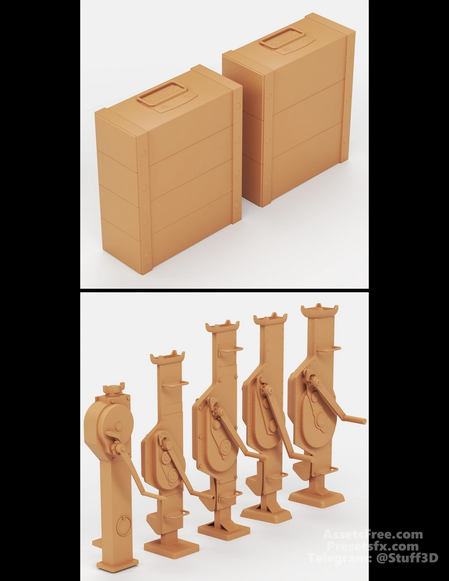 WW2 German Jacks – jack blocks