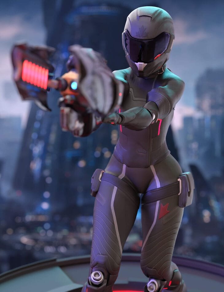 Vigilante for Genesis 8 Female