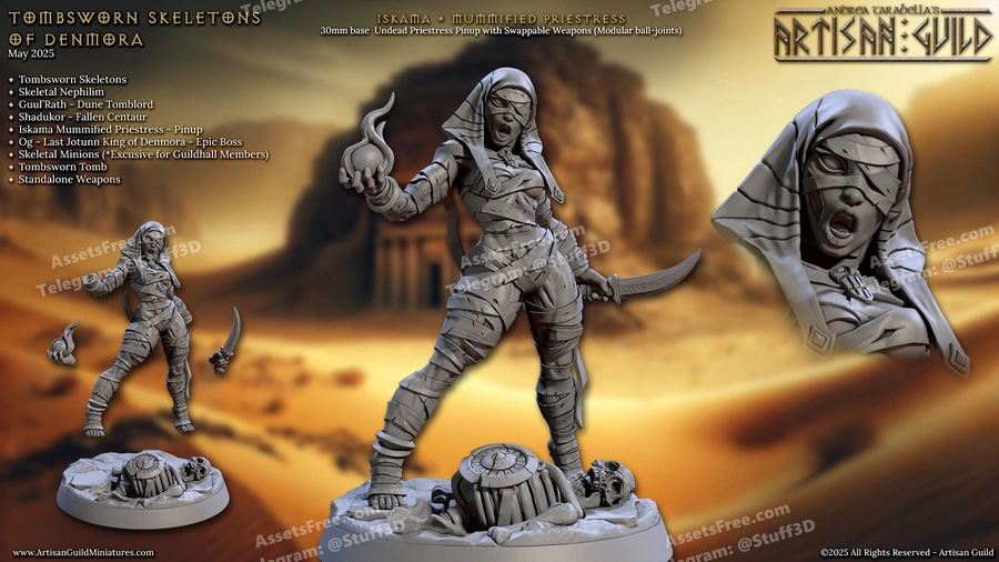 Tombsworn Skeletons of Denmora