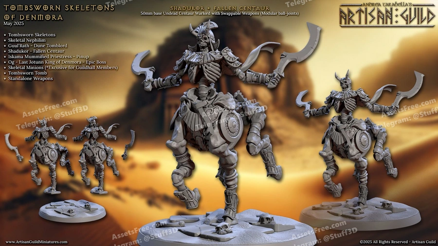 Tombsworn Skeletons of Denmora – Skeletal Nephilim