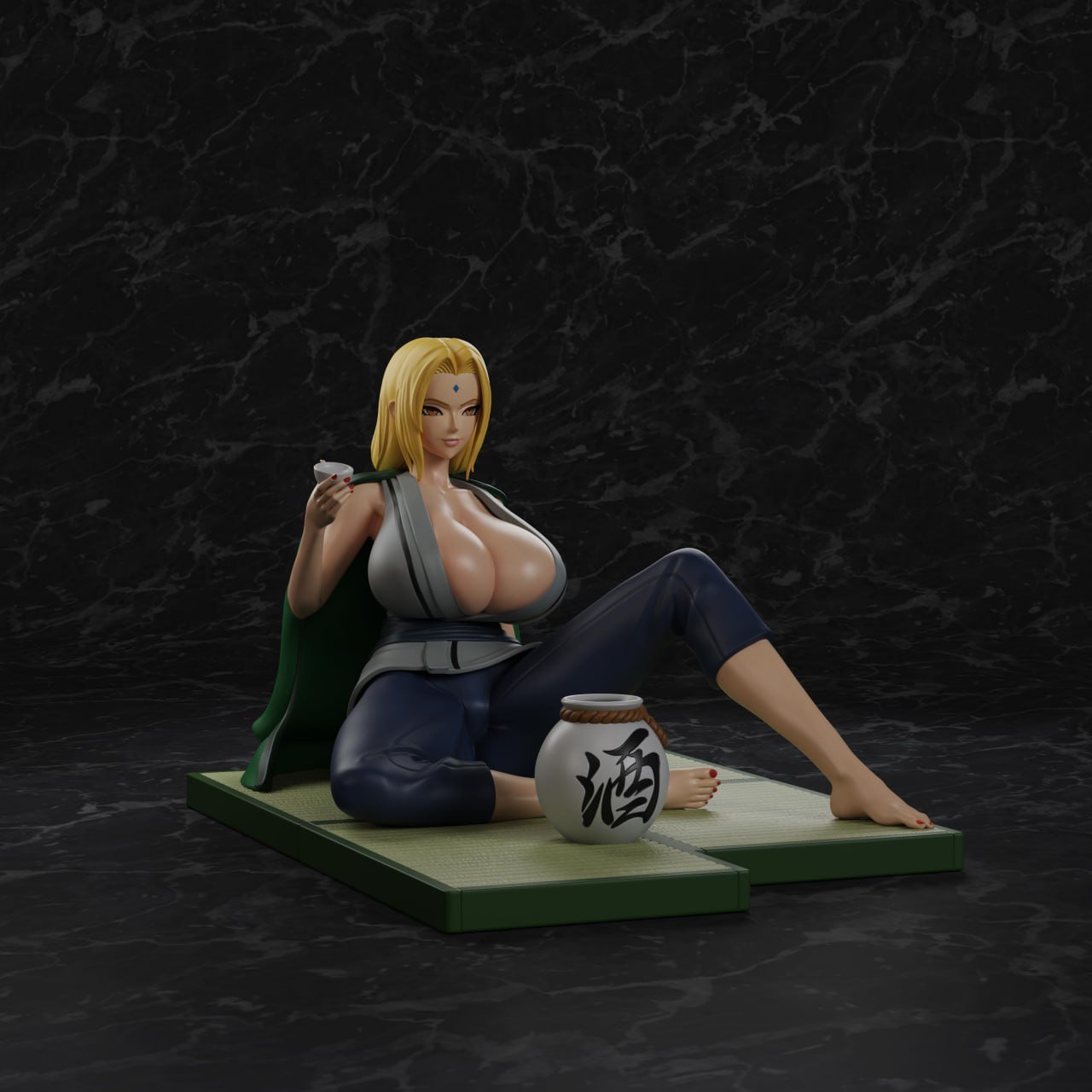 Polybitsart – Naruto – Tsunade