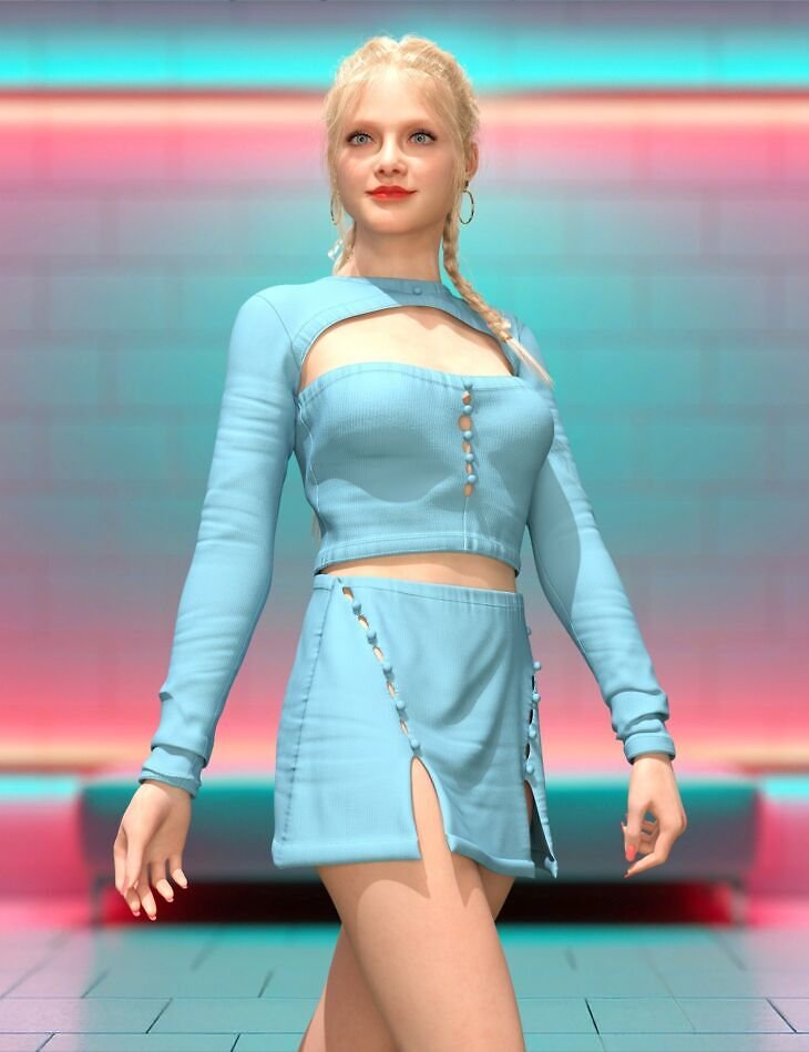 dForce Dina Outfit for Genesis 9