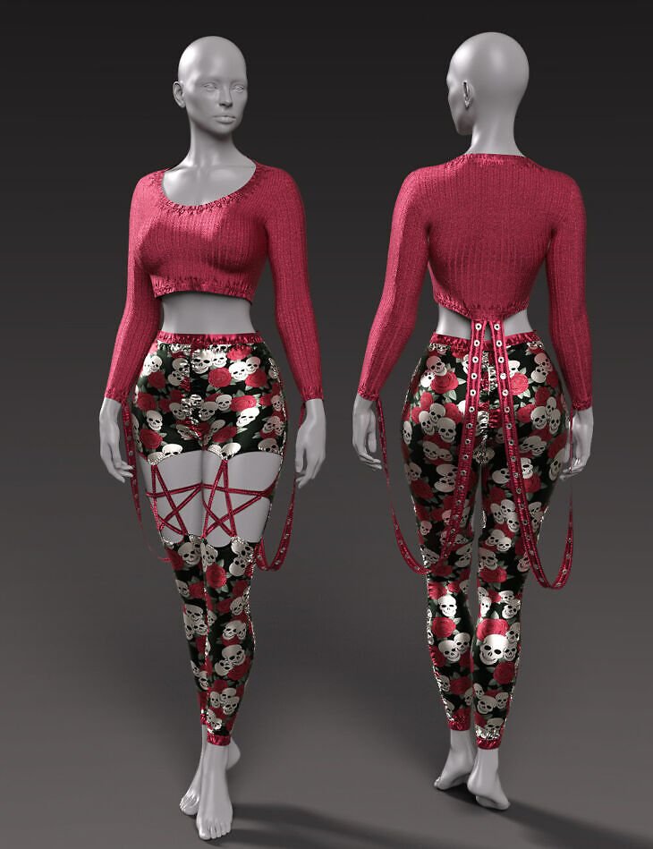 VERSUS – dForce Gothic Hollow Texture Add-On