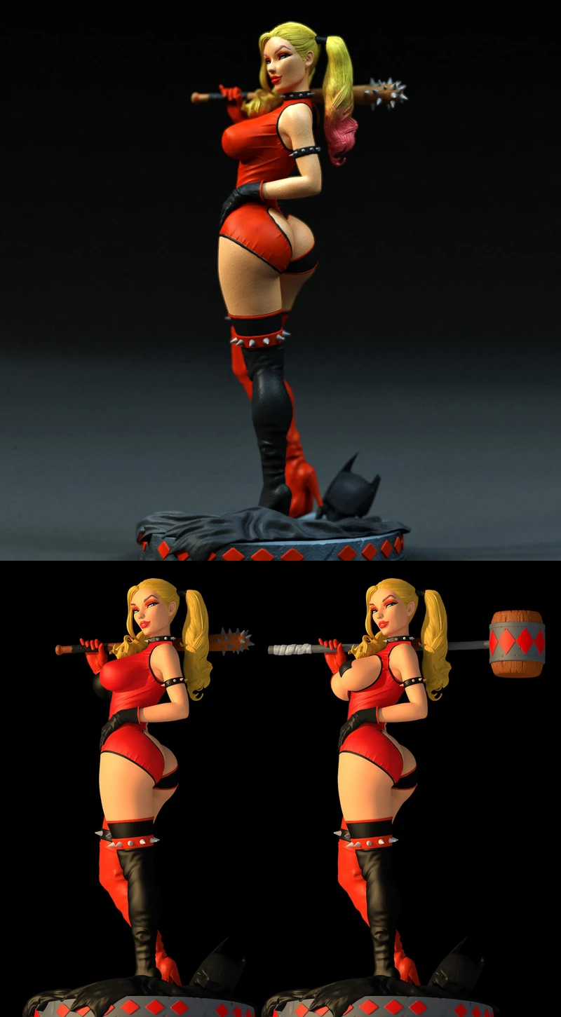 Harley Quinn STL File | 3D Printable DC Comics Figure