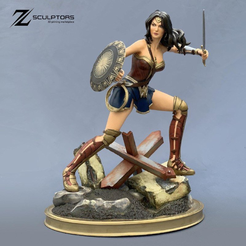 wonder woman Zsculptors