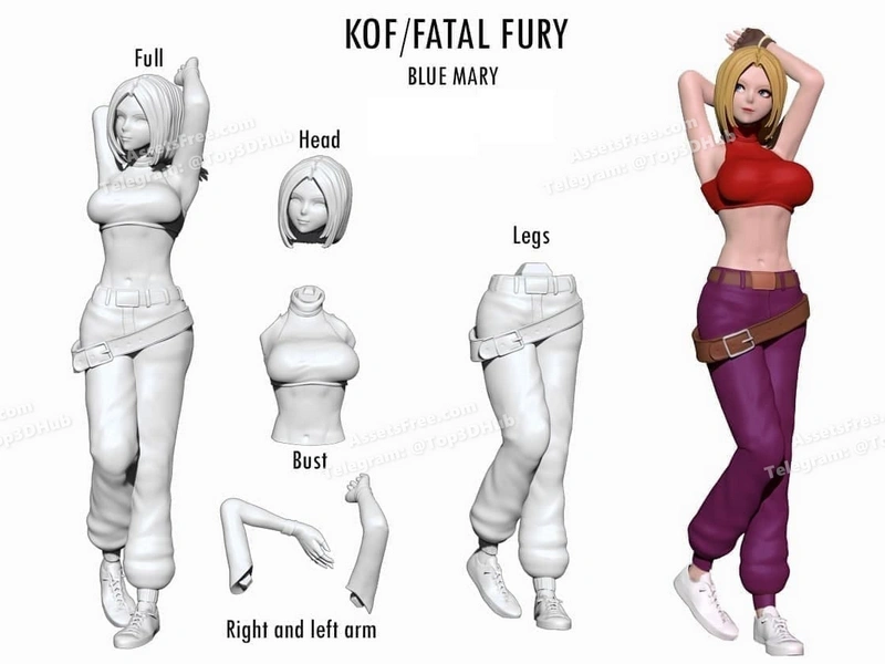 BLUE MARY KOF