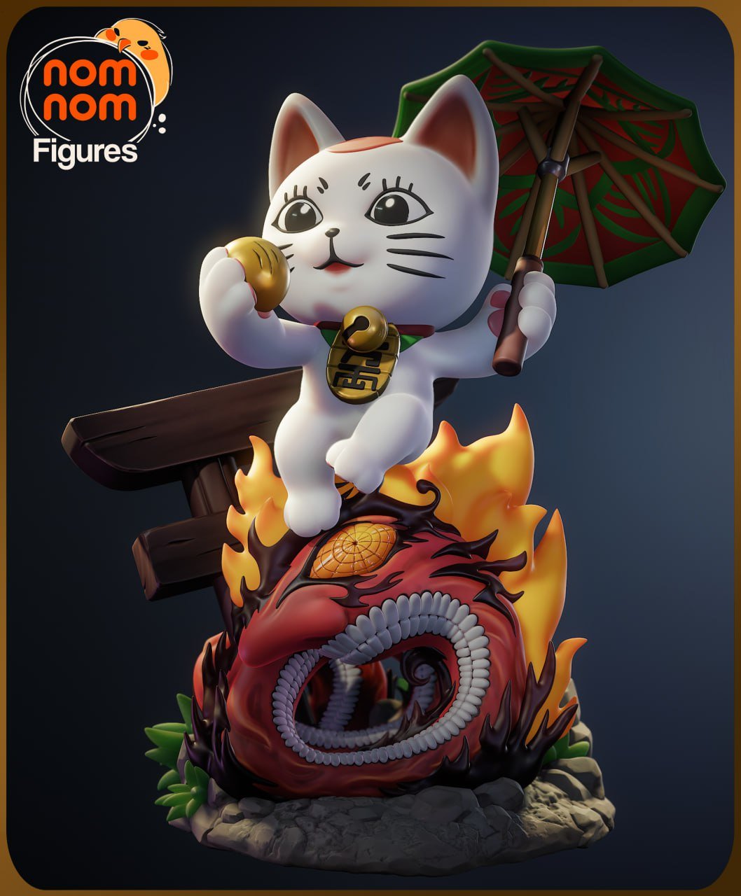 Chibi Turbo Granny Cat – Dandadan