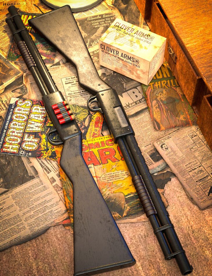 M3D ShotGun for Genesis 9