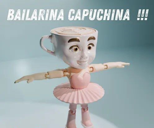 BAILARINA CAPUCHINA- FLEXI MULTICOLOR