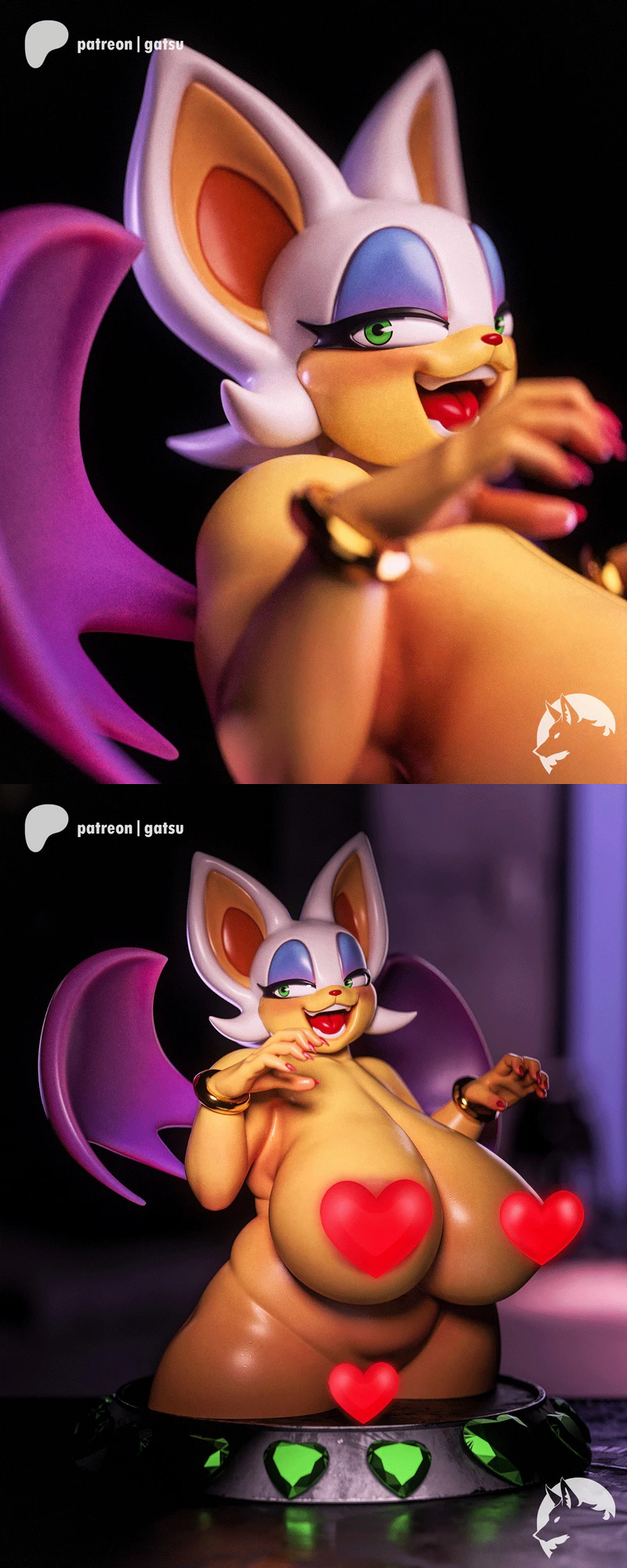 Rouge Miniature STL File for 3D Printing