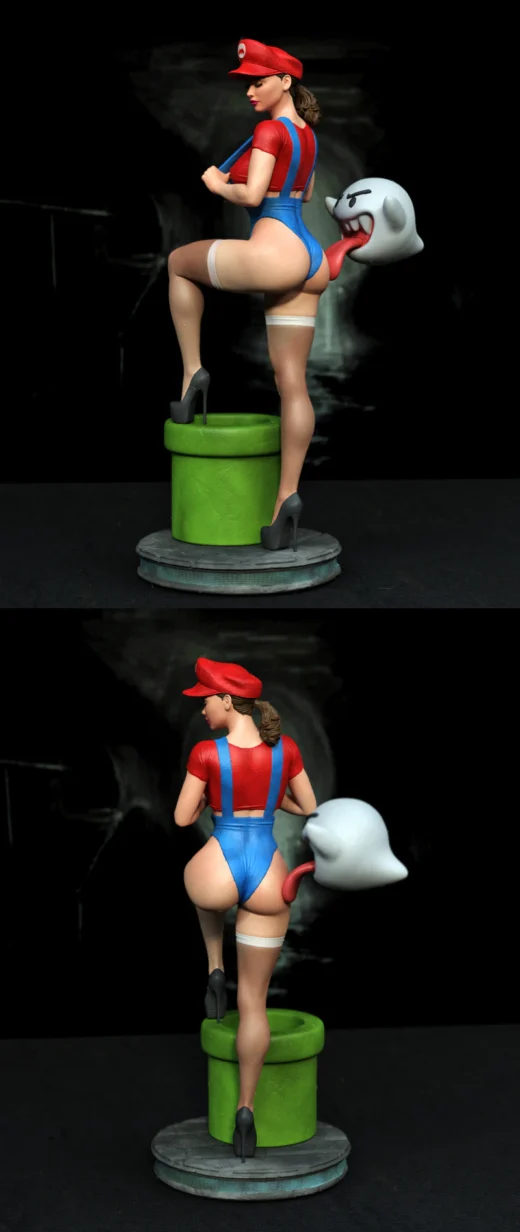 Maria Bross Miniature STL File for 3D Printing