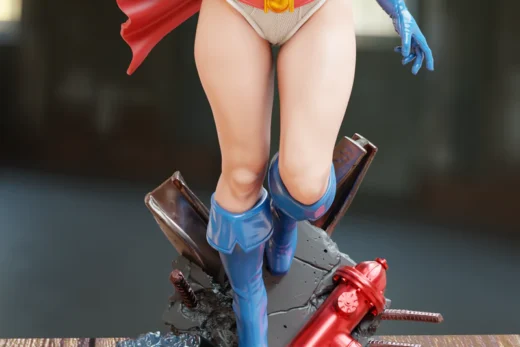 Power Girl 3D Printable Miniature STL File