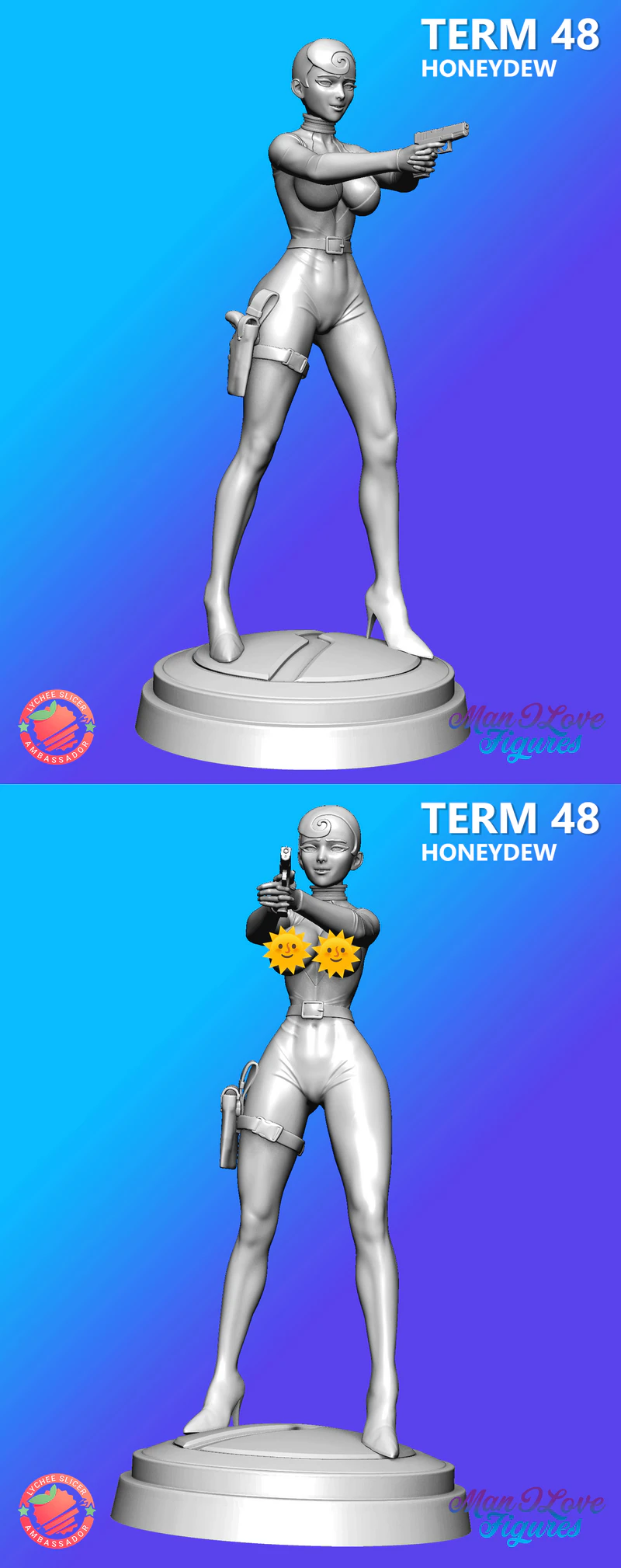 AGENT HONEYDEW – DEXTER’S LAB 3D Printable STL Figure for 3D Printer