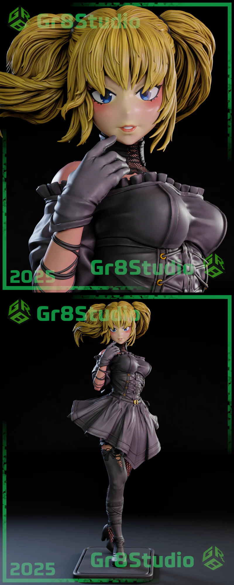 Grok Ai – Ani Miniature STL File for 3D Printing