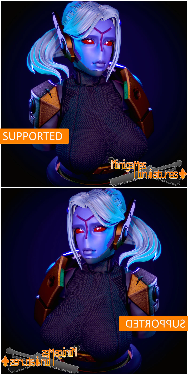 Greater Good 3D Printable Bust STL Model