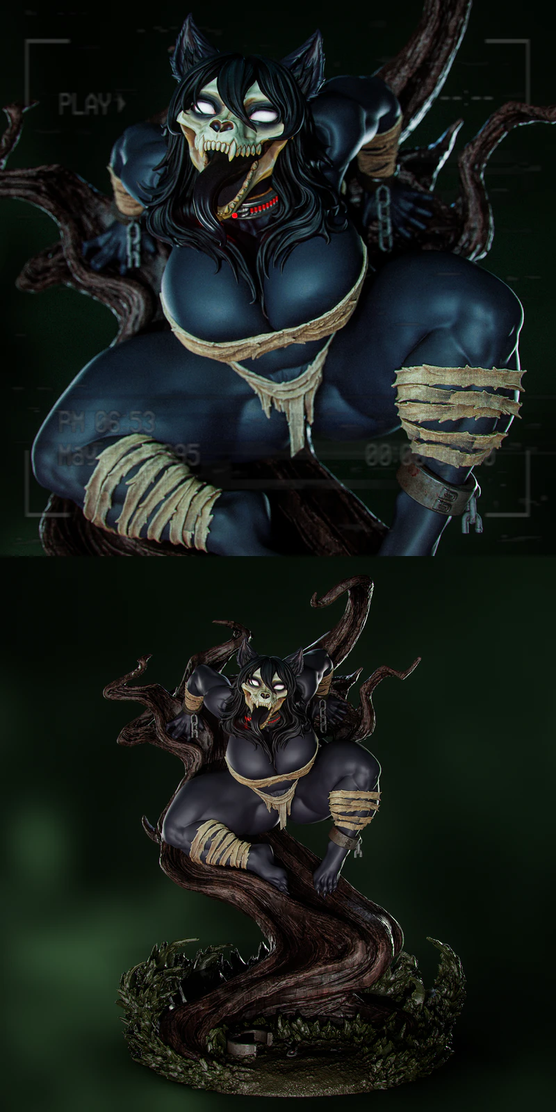 Mal0 Fanart 3D Printable STL Model for Collectors