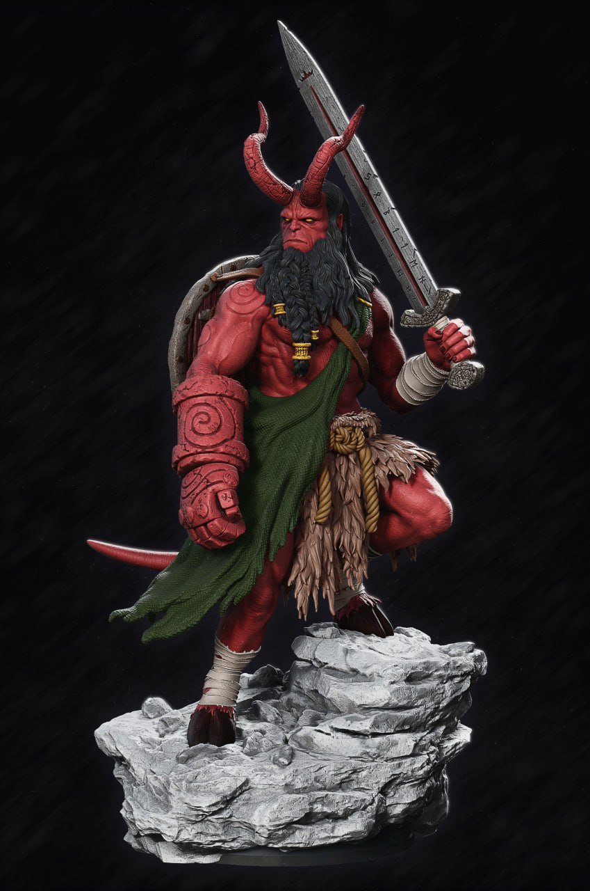 Nordic Hellboy