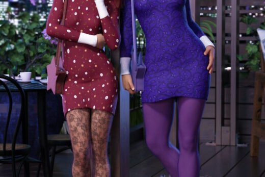 Saturday Night Outfit Textures