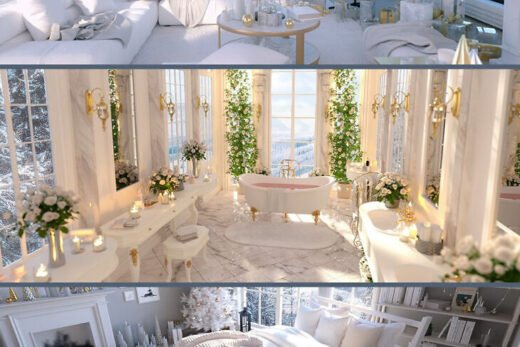 White Christmas House Bundle