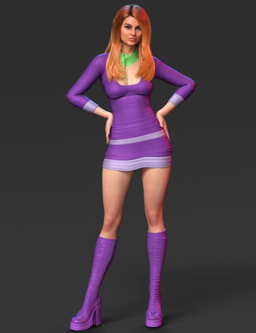 X-Fashion Mystery 02 Outfit for Genesis 9