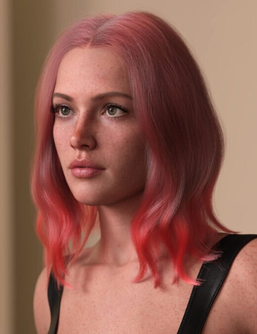 dForce Strand-Based Casual Style Long Bob Hair Color Expansion