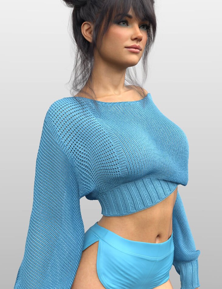 dForce X-Fashion Overclock Comfort Outfit for Genesis 9 and 8 Female