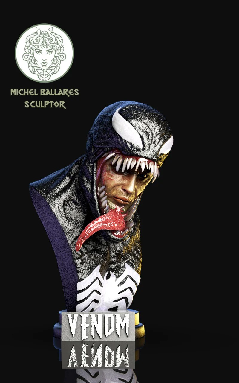 Venom Bust