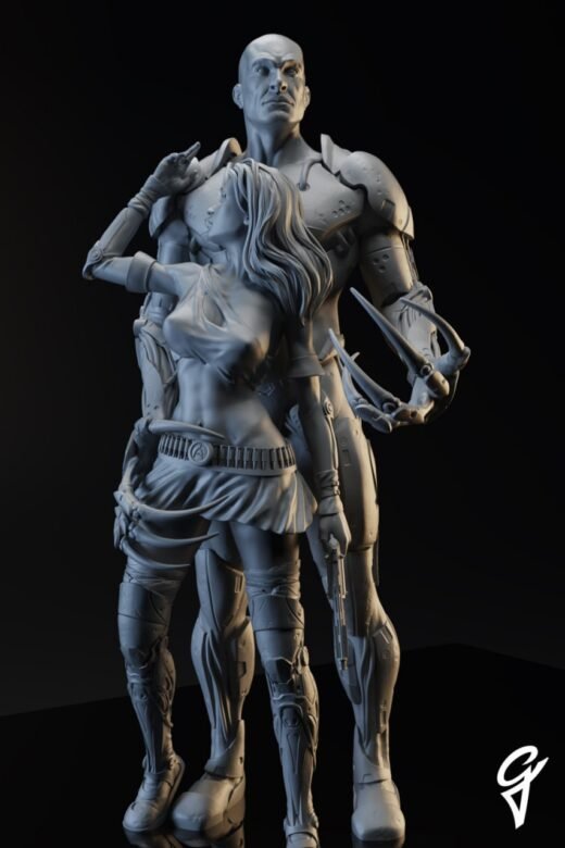 Aphrodite IX diorama Gsculpt Art