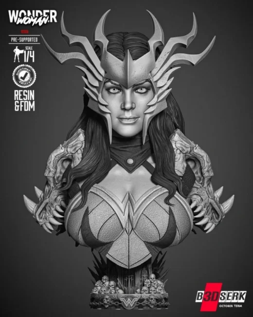 Deathstroke Bust Model