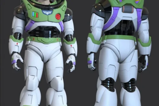 Buzz Lightyear 3D Model: Toy Story’s Galactic Hero