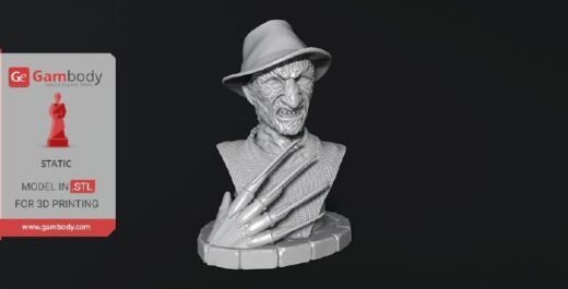 Busto Freddy Krueger – GAMBODY