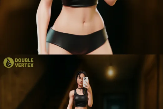 DreadOut Game Linda Meilinda 3D Printable Figure STL File