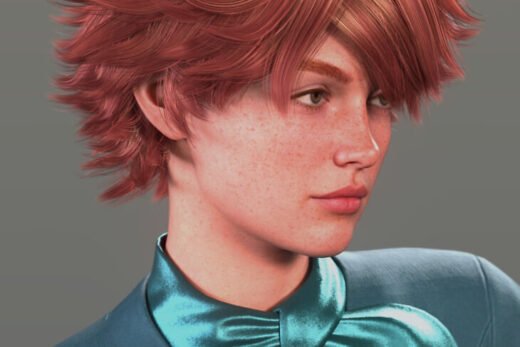 Inco Hair Bundle for Genesis 9 FilaToon and Iray