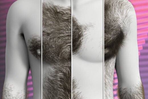 Jepe’s Omni dForce Body Hair Sets Part 2