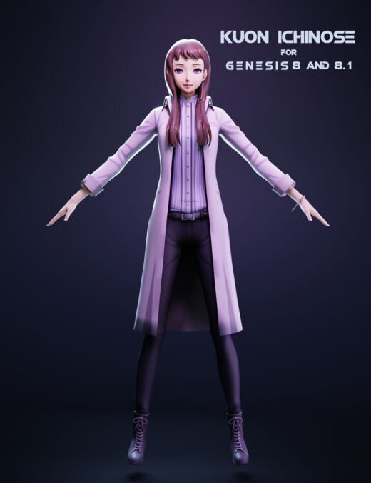 Kuon ichinose For Genesis 8 and 8.1 Female