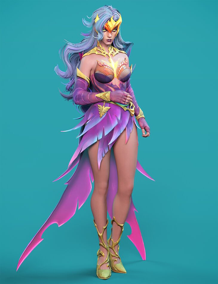 Marvel Rivals Scarlet Witch Phoenix Chaos G8F-G8.1F