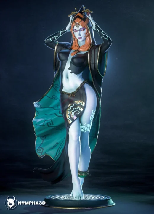 Midna Zelda 3D Model