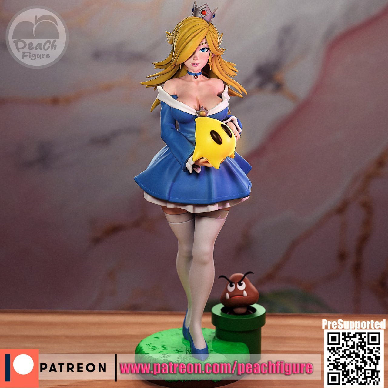Peach Figure – Super Mario – Princess Rosalina