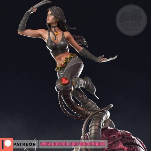 Peach Figure – X23 print