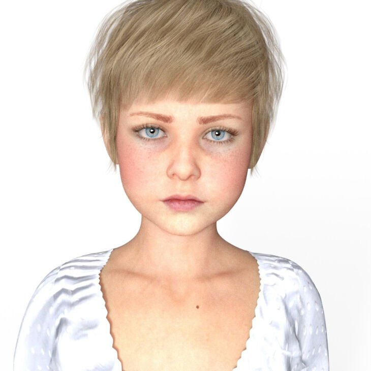 Q321 Anie for Genesis 8 Female