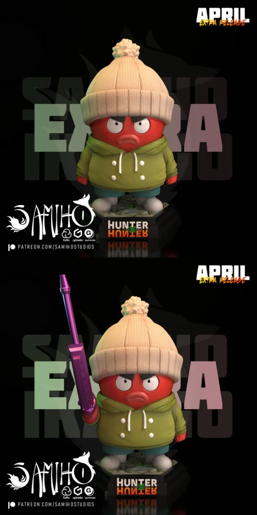 Ikalgo Hunter x Hunter 3D Printable Miniature STL File