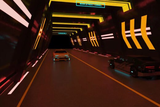Cyber Road Tunnel