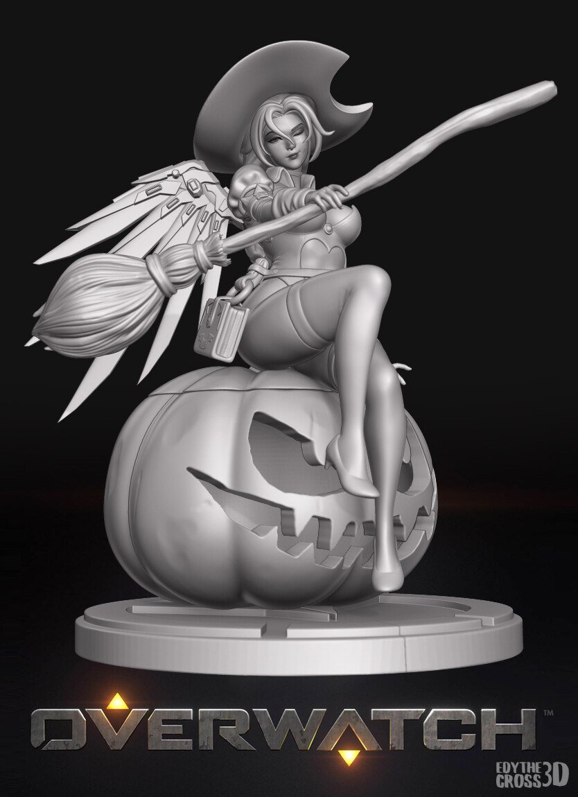 Overwatch – Witch Mercy