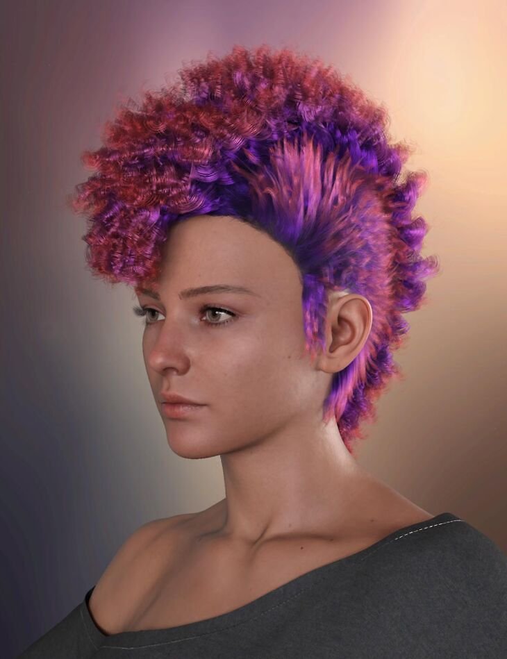 Vien Hair For Genesis 9 and 8