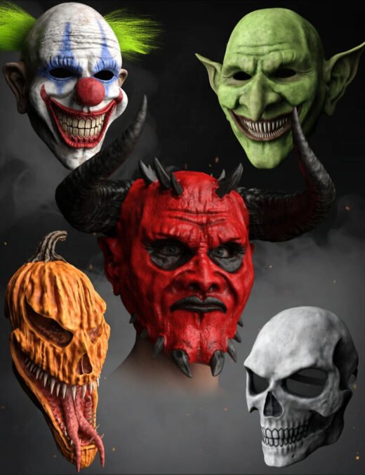 Wicked Halloween Masks