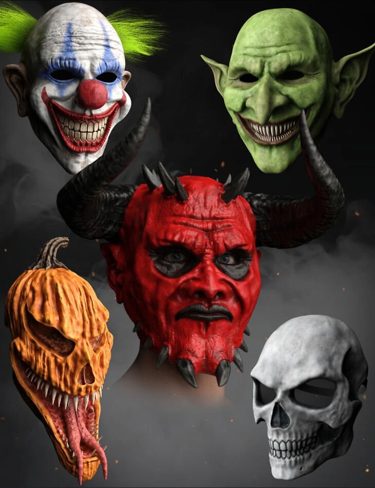 Wicked Halloween Masks
