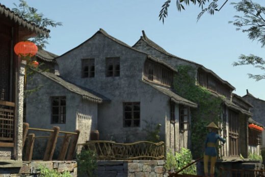 Ancient Water Town in Shanghai